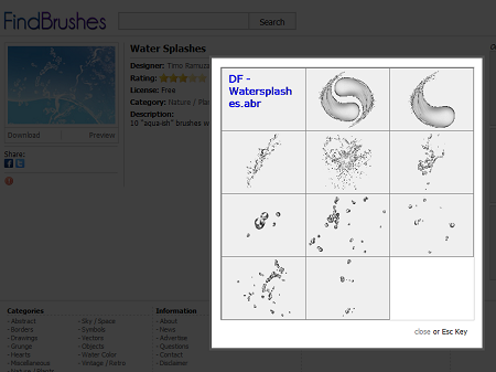 FindBrushes
